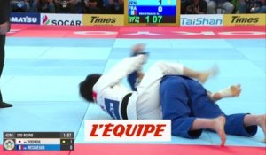 Receveaux éliminée et blessée - Judo - Mondiaux (F)