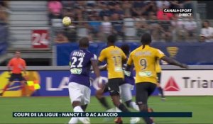 Coupe de la Ligue BKT - 2ème tour : Le résumé de Nancy / AC Ajaccio