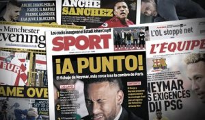 L'Espagne optimiste pour Neymar au Barça, l'Angleterre en larmes pour Bolton et Bury