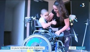 Marseille : le calvaire d'une mère d'enfant handicapé à cause d'un ascenseur en panne