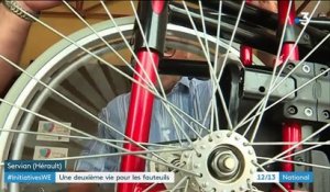 Initiative : une deuxième vie pour les fauteuils roulants