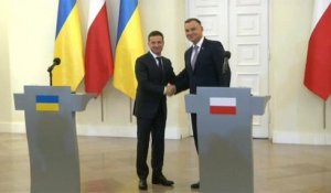 Ukraine-Pologne : rencontre entre les deux chefs d'Etat à Varsovie