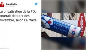 La privatisation de la FDJ pourrait débuter dès novembre selon Le Maire.