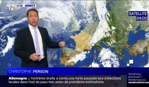 La météo pour ce lundi 2 septembre 2019