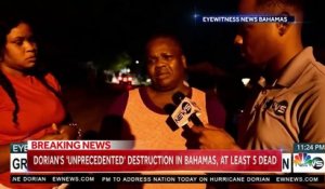 L'ouragan Dorian a fait plusieurs morts en passant sur les Bahamas: Les images impressionnantes de la nuit et des destructionss