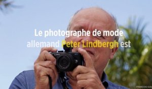 Le photographe de mode allemand Peter Lindbergh est décédé