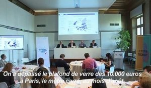 Logement: Paris dépasse 10.000 euros le mètre carré