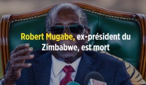 Robert Mugabe, ex-président du Zimbabwe, est mort