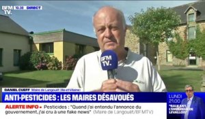 Pesticides: le maire de Langouët "a cru à une fake news" en découvrant la décision du gouvernement