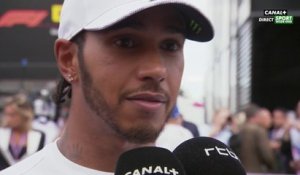 Lewis Hamilton, le "pire podium pour moi"
