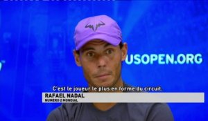 Nadal : "Medvedev le joueur le plus en forme..."