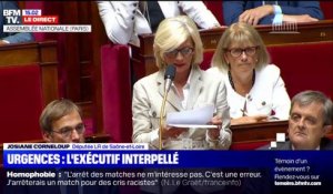 Josiane Corneloup, députée LR, estime que les propositions d'Agnès Buzyn "n'apportent pas de réponse" à la crise des urgences