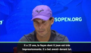 US Open - Nadal : "La carrière de Daniil est prometteuse"