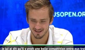 US Open - Medvedev :  "J'ai souhaité le meilleur à Nadal"