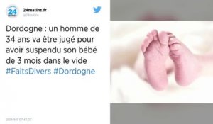 Dordogne. Un père suspend son bébé de 3 mois dans le vide sous les yeux de sa compagne.
