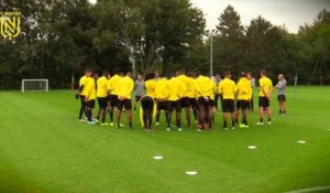 Entraînement : c'est la reprise avant Reims !