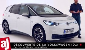 Vidéo de présentation de la nouvelle Volkswagen ID.3 (2019)