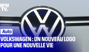 Volkswagen adopte un nouveau logo pour entrer dans l'ère de l'électrique