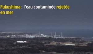 Fukushima : l’eau contaminée rejetée en mer
