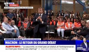 Emmanuel Macron: "À mesure qu'on réduit le chômage c'est encore plus dur pour ceux qui y restent"