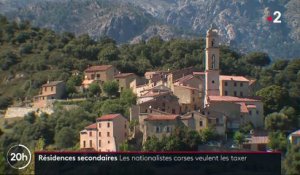 Corse : les élus nationalistes souhaitent taxer les résidences secondaires de non-Corses