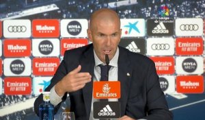 4e j. - Zidane : "Ne pas sortir du match après avoir pris un but"
