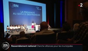 Municipales : pour Marine Le Pen, "les fusions de listes sont parfaitement possibles au second tour"