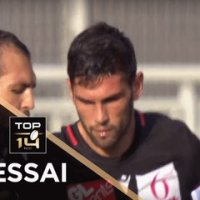 TOP 14 - Essai Xavier MIGNOT 1 (LOU) - Lyon - Brive - J4 - Saison 2019/2020