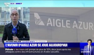 L'avenir des salariés d'Aigle Azur se joue en partie ce lundi matin