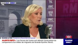 Prix des carburants: Marine Le Pen demandera "la suppression de la TVA sur la taxe sur les produits énergétiques"