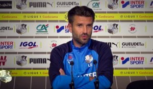 Conférence de presse d'avant Match, Luka Elsner ( FC Metz - Amiens SC )