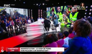 Les tendances GG : Gilets jaunes, le coup de poing d'un policier à un manifestant - 23/09