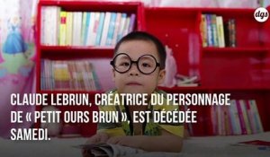 Claude Lebrun, créatrice de Petit Ours Brun, est décédée