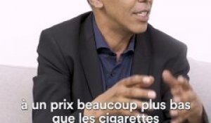 Younous Omarjee explique à Hugo Clément comment l’industrie du tabac organise ce marché illégal