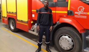 Samir Kuku, réfugié soudanais et pompier volontaire