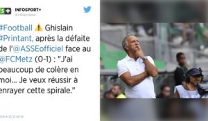 Ligue 1 : Crise à Saint-Etienne après la défaite à Metz, l’entraîneur Ghislain Printant sur la sellette