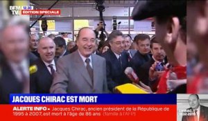 Jacques Chirac, un président connu pour son amour de la gastronomie