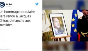 Mort de Jacques Chirac. Un hommage populaire sera rendu dimanche aux Invalides