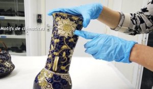 Focus oeuvre : le vase japonais à décor d’émaux reliefs | Musée Cernuschi