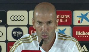 7ème j. - Zidane : ''Hazard est prêt pour jouer des matches comme ce derby''