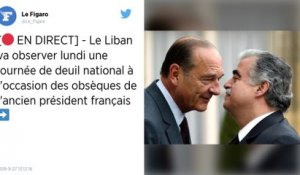 En l’honneur de Jacques Chirac, le Liban décrète une journée de deuil national
