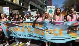 Nouvelle-Zélande: les jeunes en tête du cortège pour le climat