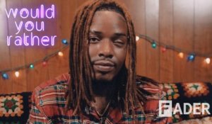 Fetty Wap creates his own parade in Paterson, teleports his car, and hates neon colors in 'Would You Rather'
