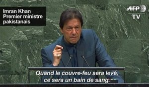 Cachemir: l'Inde prépare un "bain de sang", affirme Imran Khan