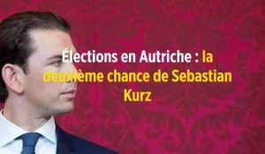 Élections en Autriche : la deuxième chance de Sebastian Kurz