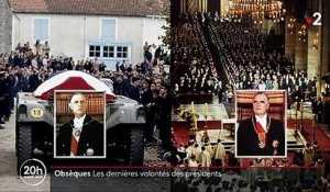 Obsèques : les dernières volontés des présidents de la Ve République