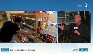 Incendie à Rouen : les écoles rouvrent leurs portes