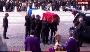 Jacques Chirac : l'arrivée du cortège funèbre à Saint-Sulpice