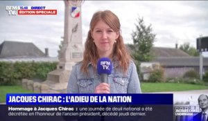Une cérémonie en hommage à Jacques Chirac a eu lieu à Sainte-Féréole, premier fief électoral de l'ancien président