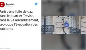 Fuite de gaz à Paris : des rues bouclées et des habitants évacués